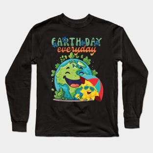 Happy Earth Day Everyday Long Sleeve T-Shirt